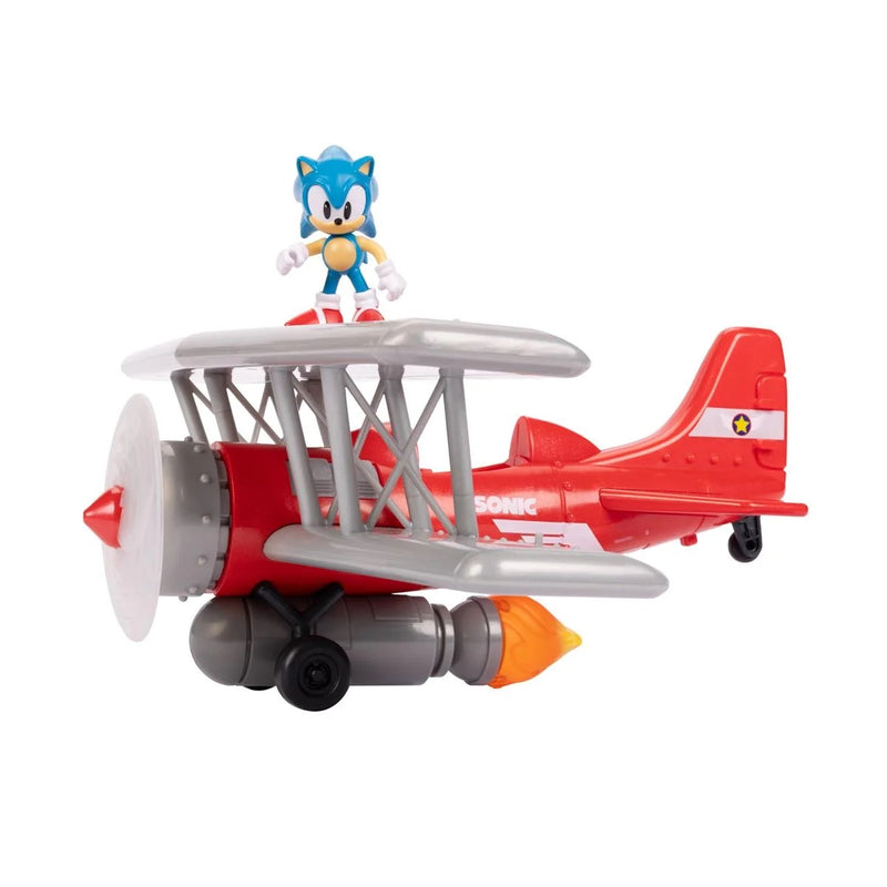Sonic the Hedgehog Tornado Biplane (2.5 Inch Playset)