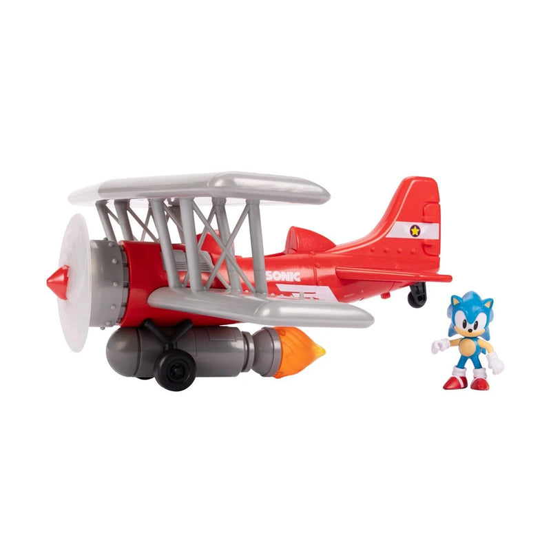 Sonic the Hedgehog Tornado Biplane (2.5 Inch Playset)