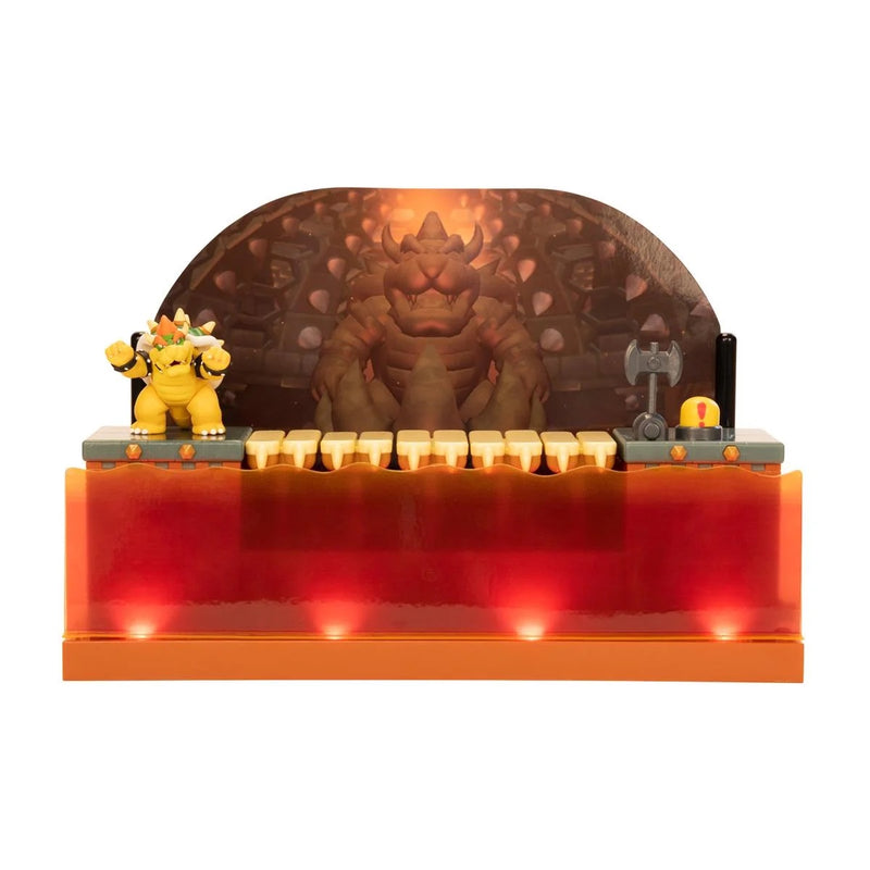 Super Mario Bowser Battle (2.5 Inch Deluxe Playset)