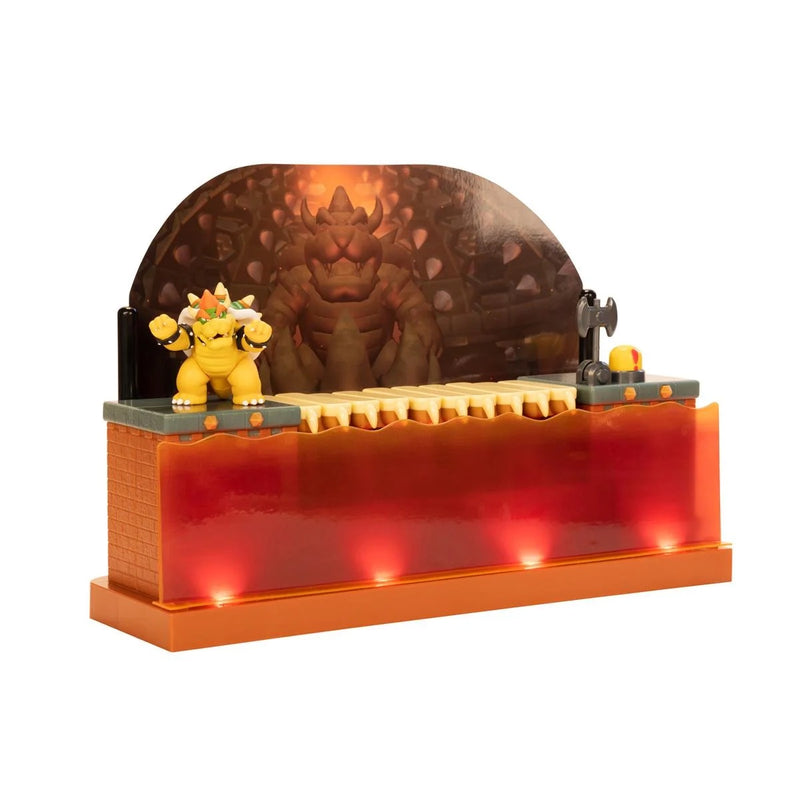 Super Mario Bowser Battle (2.5 Inch Deluxe Playset)
