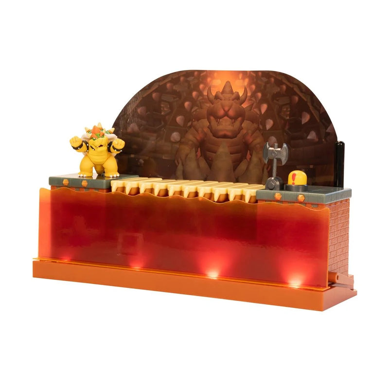 Super Mario Bowser Battle (2.5 Inch Deluxe Playset)