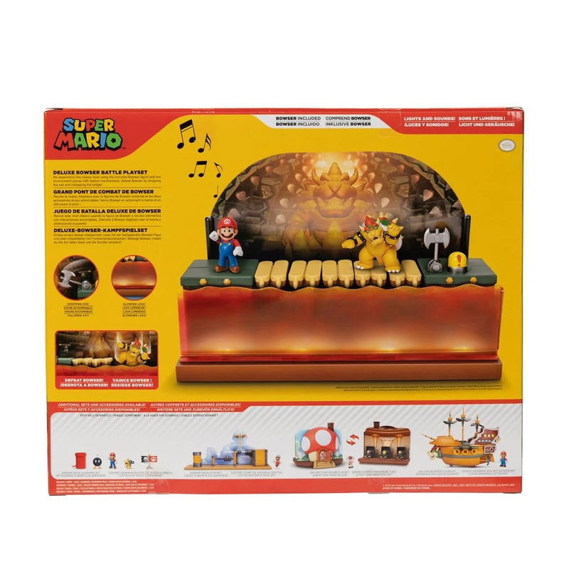 Super Mario Bowser Battle (2.5 Inch Deluxe Playset)