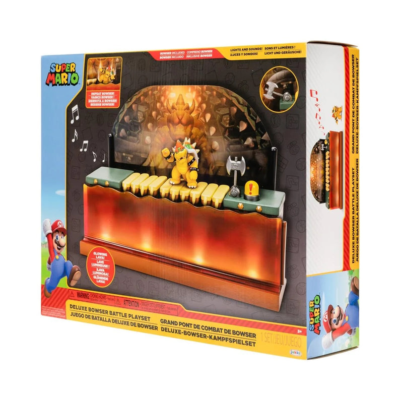 Super Mario Bowser Battle (2.5 Inch Deluxe Playset)