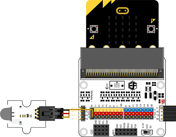 micro:bit bevegelsessensor - PIR Sensor