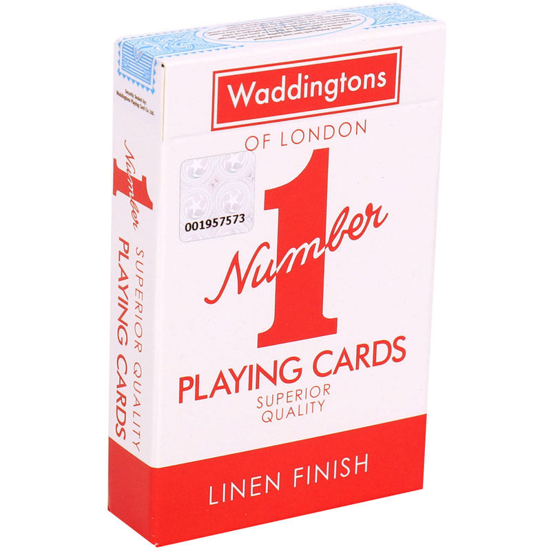 Waddingtons Number 1 kortstokk (Original Classic) - Rød