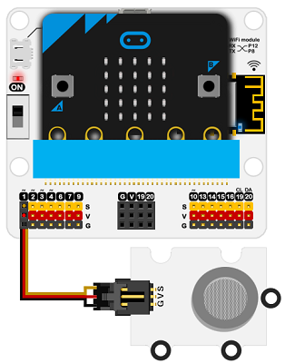 Gas Sensor Micro Bit CO2 sensor for micro:bit