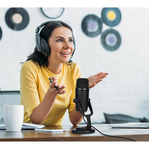 BOYA Mikrofon USB Kondensator BY-PM500