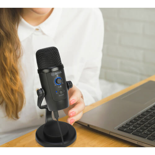 BOYA Mikrofon USB Kondensator BY-PM500