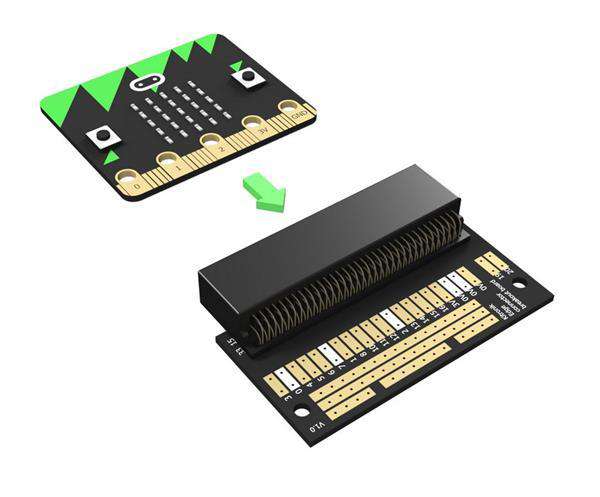 Kitronik Edge Connector Breakout Board for BBC micro:bit - Pre-built