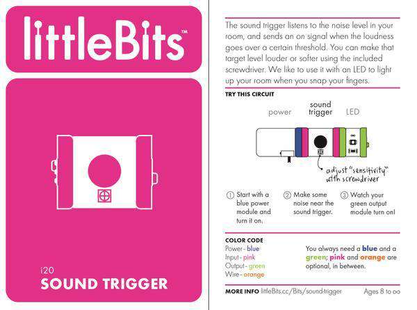 littleBits Sound Trigger