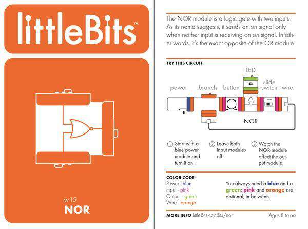 littleBits NOR