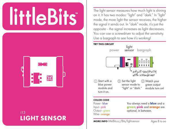 littleBits Light Sensor