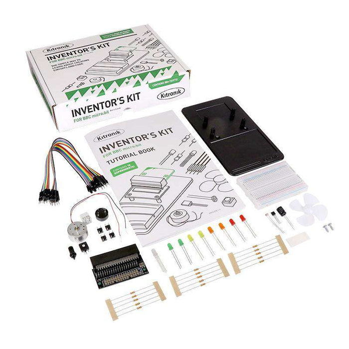 Kitronik Inventor's Kit for BBC micro:bit med 10 prosjekter (Pakke med 20 stk)
