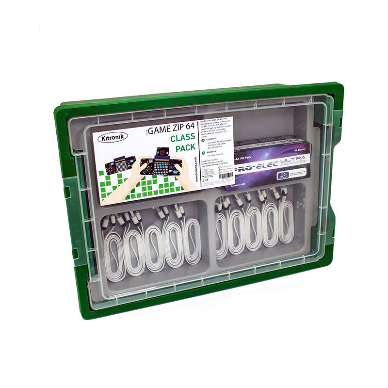 Kitronik GAME ZIP 64 Classroom Pack