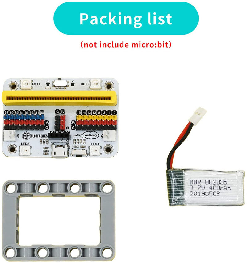 Wukong Expansion Board Adapter for micro:bit