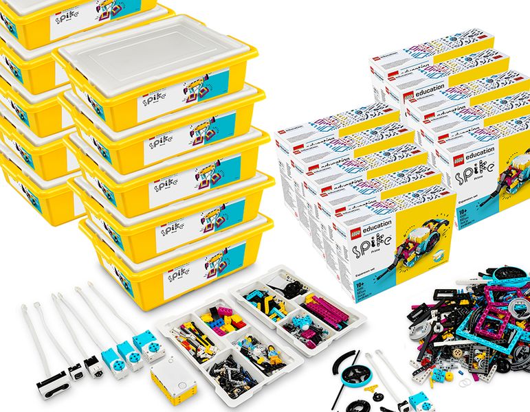 LEGO® Education SPIKE™ Prime med utvidelsessett (20 elever)