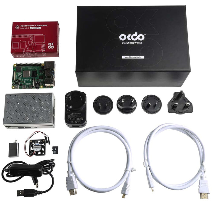 OKdo Raspberry Pi 4 4Gb Model B Starter Kit