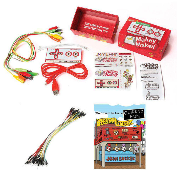 Makey Makey STEM Pack (12 pack med ekstra tilbehør)