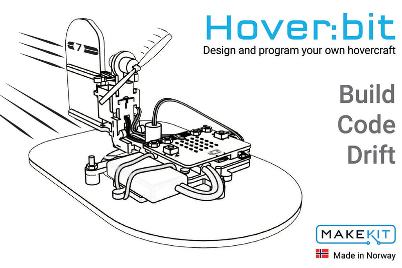 Hover:bit 2.0 - Luftputefartøy til micro:bit