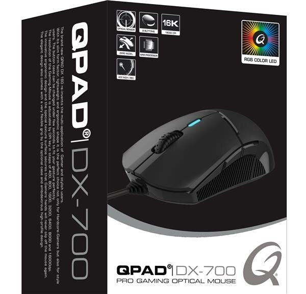 QPAD DX-700 Pro Gaming Optical Mouse