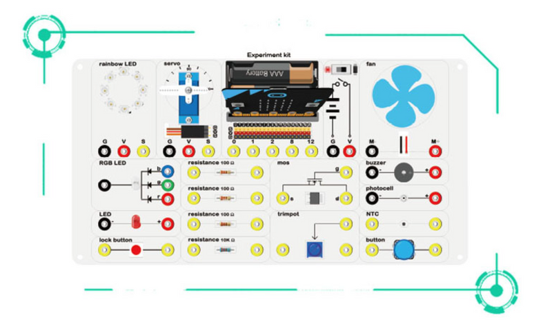 ElecFreaks micro:bit Experiment Box (uten micro:bit)
