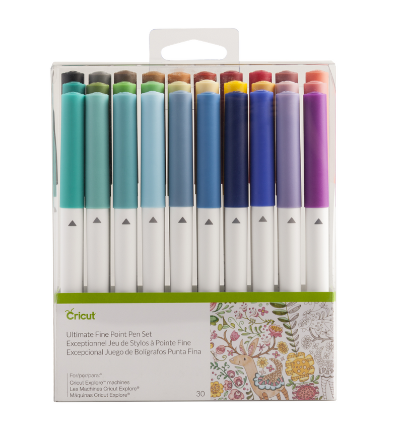 Cricut Fine Point Pen set 30 stk