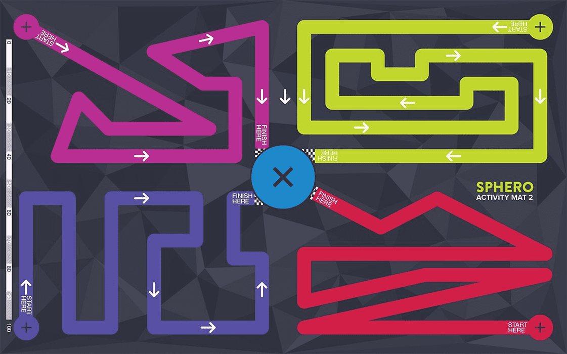 Sphero Activity Mat 2 - Maze mat (labyrint)