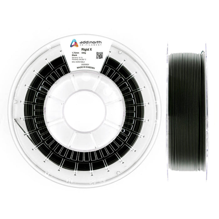Add:North 1.75mm PETG Rigid X 3D Printing Filament 500g (Black)