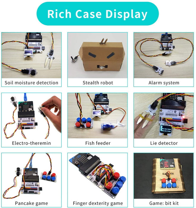 ElecFreaks micro:bit Tinker Kit (20 prosjekter) (uten micro:bit)