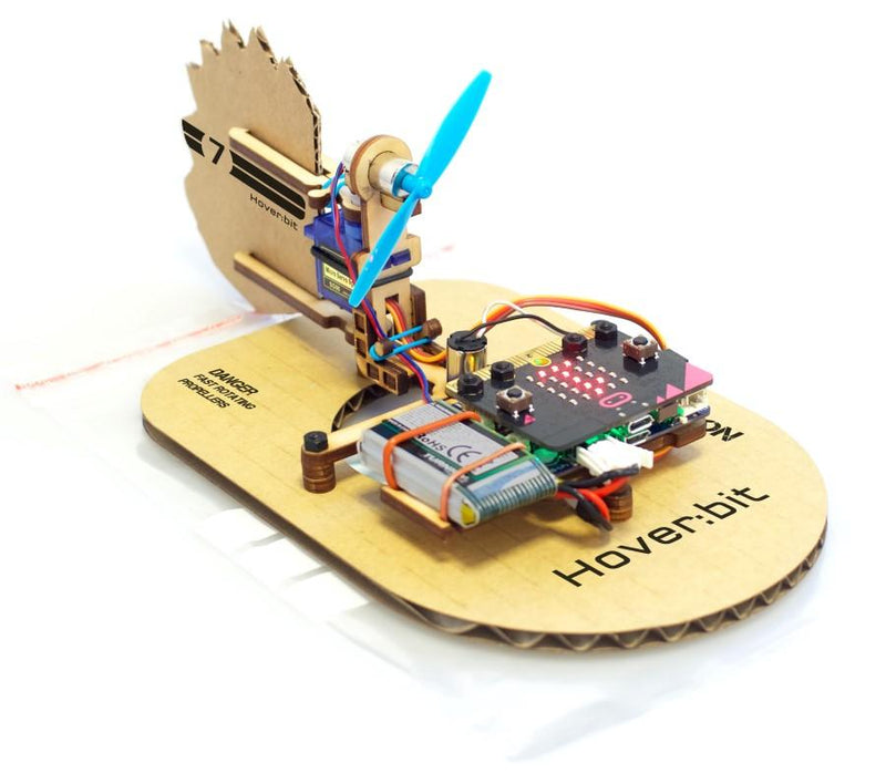 Hover:bit 2.0 - Luftputefartøy til micro:bit
