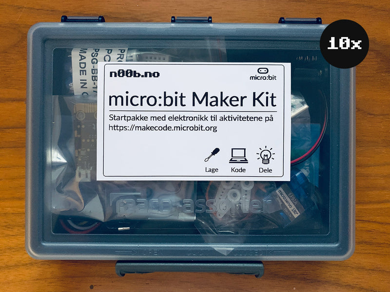 micro:bit Maker Kit Club Bundle (10 stk inkl. micro:bit)