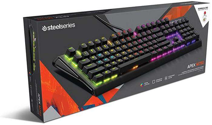 SteelSeries Apex M750 TKL Mechanical Gaming tastatur (Nordic Layout)