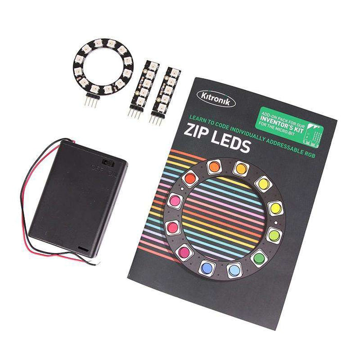 Kitronik ZIP LEDs Add-On Pack for Inventor's Kit for micro:bit